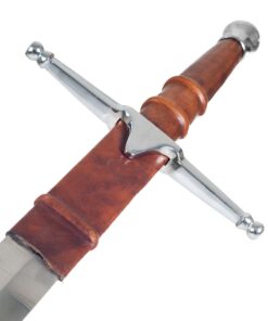 Alternative view of Whetstone Cutlery William Wallace Medieval Sword with Sheath, Silver, 8.75''x 41.625'' x 2.25''
