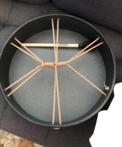 Remo Buffalo Drum - Black Earth, 16" Single 20 71HdskDETPL