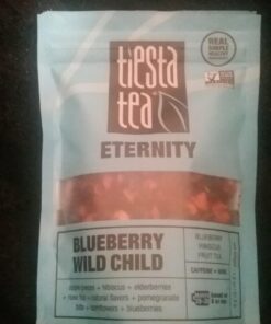 Tiesta Tea - Blueberry Wild Child, Blueberry Hibiscus Herbal Tea, Loose Leaf, Up to 25 Cups, Make Hot or Iced, Non-Caffeinated, 1.8 Ounce Resealable Pouch Pouch - 25 Cups 37 71He AWWXdL