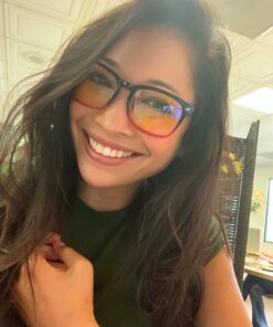 Beison Computer Glasses Anti Blue Light Anti-glare Anti-fatigue Computer/TV Electromagnetic Radiation Protection Purple 53 Millimeters 14 71He8aGNzjL