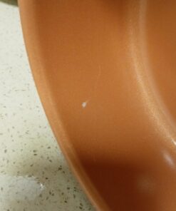 BulbHead Red Copper 10 PC Copper-Infused Ceramic Non-Stick Cookware Set 27 71HeAcVztzL