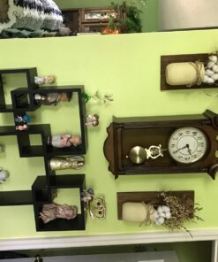 Bulova C1517 Saybrook Wall Clock, Brown Cherry 18 71HfGixX70L