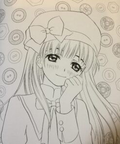 The Manga Artist's Coloring Book: Girls!: Fun Female Characters to Color Paperback 50 71Hfbz LtRL