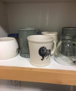 Duck Non-Adhesive Shelf Liner Select Grip EasyLiner, 12-inch x 20 Feet, White 12" x 20' 37 71Hg1NsNjyL