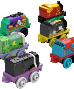 Fisher-Price Thomas & Friends MINIS, DC Super Friends #1 (9-Pack) 12 71Hg5lx QOL