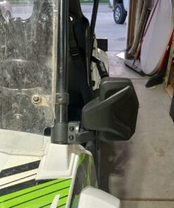 Chupacabra Offroad UTV Side Mirror Kit (2 Pack) Fits 1.6"- 2" Round Roll Cage Bar, Side UTV Mirrors w/Break Away & Adjustable Design - High Impact Shatter Proof Tempered Glass (Driver/Passenger Side) 37 71HgRUkhv4L