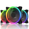 upHere 120mm RGB Case Fan Fan,Quiet Edition High Airflow LED Case Fan for PC Cases-3 Pack,RGB123-3 12 71HgY0lkaZL