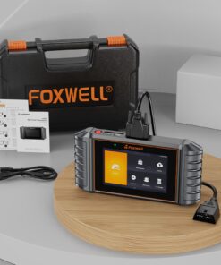 FOXWELL NT710 fit for Porsche Scan Tool Diagnostic Scanner, Upgraded NT510 Full System OBD2 Scanner Code Reader Bidirectional Control All Maintenance Services Oil Reset ABS Bleed SRS EPB BMS DPF ETC 17 71HhUD6WFHL