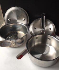 Cuisinart 1 Quart Saucepan w/Cover, Chef's Classic Stainless Steel Cookware Collection, 719-14 23 71HhbG8yzzL