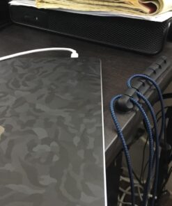 Cable Clips, 3 Packs Cord Management Organizer, Silicone Adhesive Hooks, Wire Cord Holder for Power Cords and Charging Accessory Cables, Mouse Cable, PC, Office and Home (7, 5 and 3 Slots) 37 71Hi ELjtlL