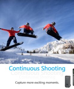 AODELAN Intervalometer Remote for Nikon - Camera Wireless Timer Shutter Release Remote Control for Nikon Z6, Z7, Z9, D850, D810, D750, D7200, Coolpix P1000, P950; Replaces Nikon MC-DC2, MC-30, MC-36A 12 71Hj pynWTL