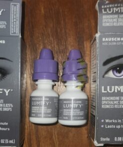 LUMIFY Redness Reliever Eye Drops 0.17 Fl Oz (5 mL) 28 71HjFa4k1sL
