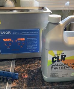 VEVOR Commercial Ultrasonic Cleaner 6L Professional Ultrasonic Cleaner 40kHz with Digital Timer&Heater 110V Excellent Cleaning Machine for Watch Instruments Industrial Parts Excellent Cleaner Solution 60 71HjdJuT80L