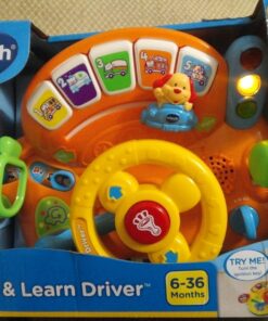 VTech Turn and Learn Driver Amazon Exclusive,Orange Orange Standard Packaging 40 71HjsiSYTtL
