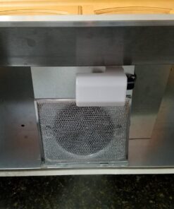 Broan-NuTone F403004 Exhaust Fan for Under Cabinet Two-Speed Four-Way Convertible Range Hood Insert with Light, 30-Inch, Stainless Steel 36 71HjwnoXDfL