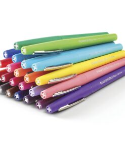 Paper Mate Felt Tip Pens Flair Marker Pens, Medium Point, Assorted, 24 Count 24 Count (Pack of 1) Medium Tip 27 71Hk80muQ2L