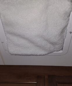 Camco Camper/RV Vent Insulator and Skylight Cover | Features 3 Layers to Reduce Heat Transfer & Increase A/C Efficiency | Fits Standard 14” Travel Trailer/RV Roof Vents (45192), Multicolor, 14" x 14" 43 71HkDnSjZVL