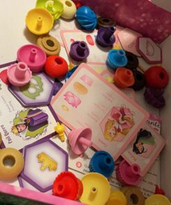 Wonder Forge Disney Princess Enchanted Cupcake Party Game For Girls & Boys Age 3 & Up - A Fun & Fast Matching Game You Can Play Over & Over (1088) Princess Cupcake Party 49 71HkOlKAu9L 2