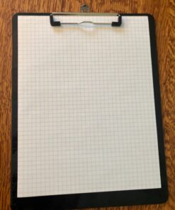 Amazon Basics Plastic Clipboards, Low Profile Clip, Clipboard for Classrooms, Office, Restaurants, Doctor Offices, 2-Pack, Black 30 71HkT ojUwL