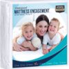 Utopia Bedding Zippered Mattress Encasement Full - 100% Waterproof and Bed Bug Proof Mattress Protector - Absorbent, Six-Sided Mattress Cover 1 28 71HkxQSLUgL