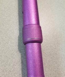 Vive Folding Cane - Foldable Walking Cane for Men, Women - Fold-up, Collapsible, Lightweight, Adjustable, Portable Hand Walking Stick - Balancing Mobility Aid - Sleek, Comfortable T Handles (Purple) Purple 54 71Hl1X393 L