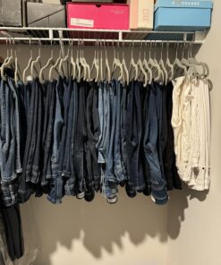 Amazon Basics Kids Velvet, Non-Slip 11.6" Clothes Hangers, Pack of 30, Gray Baby Size 11.6" 30-Pack 26 71HlCY6glWL