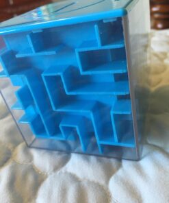 Money Gift Box Puzzle - Most Fun & Annoying Mystery Box for Adults, Money Box for Cash Gift Pull for Kids, Money Maze Puzzle Box for Adults Cash Gift for Kids with Well-Crafted Package Money Maze Box Blue 39 71HlEKO39ZL