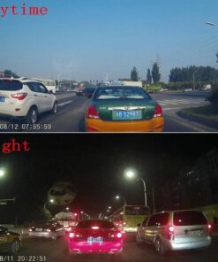 Car DVR Rear View Mirror Video Recroder 4.3" inch Back Up Car Camera Dual Lens Cam Night Vision Front and Rear Backup Reverse Security for Car 22 71HlFmdcxgL