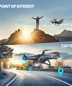 Holy Stone GPS Drone with 1080P HD Camera FPV Live Video for Adults and Kids, Quadcopter HS110G Upgraded Version, 2 Batteries, Altitude Hold, Follow Me and Auto Return, Easy to Use for Beginner 110G Drone 38 71HlS13jODL