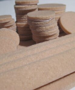 Felt Pads - 38 Pack Various Sizes, Self Stick Heavy Duty Chair Floor Protectors, Glides for Furniture, Bar Stools, Lamps, TV's - Flooring Protection for Hardwood, Laminate, Linoleum, Tile. 8 71HlbmG9fxL