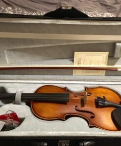 Bunnel Pupil Violin Outfit 4/4 Full Size By Kennedy Violins - Carrying Case and Accessories Included - Solid Maple Wood and Ebony Fittings 44 71HljNee1kL