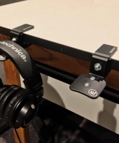 BRAINWAVZ Hengja - The Desk Headphone Stand Hanger Mount, All Metal, Rotatable Mount, PC & Gaming Headset Holder 80 71HmMPkDcwL
