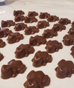 Cybrtrayd Life of the Party Frogs Chocolate Candy Mold in Sealed Protective Poly Bag Imprinted with Copyrighted Cybrtrayd Molding Instructions 29 71HmwfNzIL