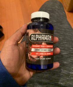 Nutrition Essentials AlphaMAN XL Male Pills | - Enlargement Booster Increases Energy, Mood & Endurance | Best Performance Supplement for Men - 1 Month Supply, 60 Capsules 34 71HnJE7ZkTL