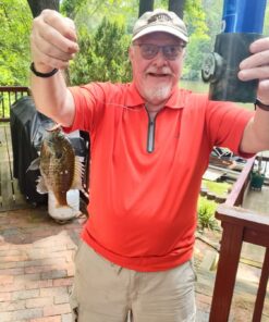 Chill-N-Reel Fishing Can Cooler (from Shark Tank) | Hard Shell Drink Holder with Hand Line Reel Attached | Fits Any Standard Insulator Sleeve or Coozie | Unique Fun Fishing Gift Camo 36 71HoTyEwUsL