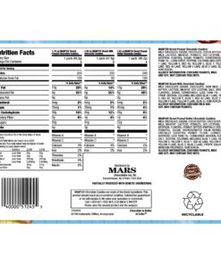 M&M'S Peanut, Peanut Butter & Milk Chocolate Variety Pack Full Size Milk Chocolate Candy Assortment, 30.58 oz 18 ct Original Version 18 71HoWwfO0qL