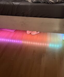 Govee 16.4ft RGBIC LED Strip Lights H617A, Smart LED Lights, App Control with Segmented DIY, Music Sync Mode, Bluetooth Control, Color Changing LED Light Strips for Bedroom, Gaming Room and Desk 53 71HotdUwo9L