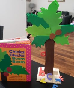 Chicka Chicka Boom Boom (Board Book) Board book, Illustrated 25 71Hou wFoL