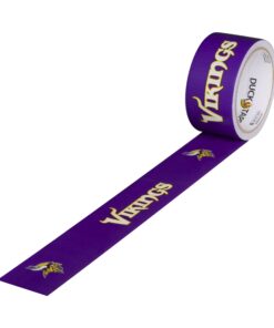 Duck Brand 282373 Minnesota Vikings NFL Team Logo Duct Tape, 1.88-Inch by 10 Yards, Single Roll 9 71HovlsXD0L