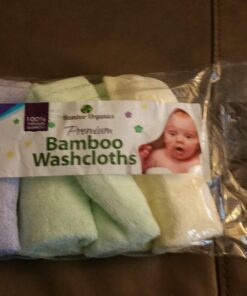 Bamboo Organics Best 100% Viscone from Bamboo Baby Washcloths Soft Baby Wipes 42 71Hp3h9r5L