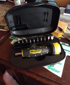 Wheeler Digital Firearms Accurizing Torque Wrench with Interchangeable Bits and LCD Display for Firearm Maintenance and Gunsmithing 29 71HptWHoJ5L