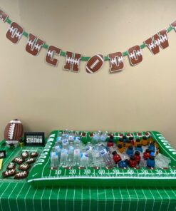 Alternative view of Oojami Pack of 3 Game Day Football Tablecover 54"x108"