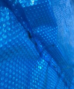 INTEX 28014E Solar Pool Cover: For 16ft Round Easy Set and Metal Frame Pools – Insulates Pool Water – Reduces Water Evaporation – Keeps Debris Out – Reduces Chemical Consumption 16 ft 35 71HqtS38mKL