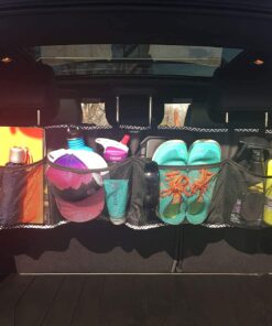 Alternative view of Tidy Ridey Premium Backseat Organizer for Kids, Cars - Large Size, 1 Kids' Accessories, Car Seat Protector-Kick Mat, Made of Durable Material (Trunk Organizer) 1-PACK