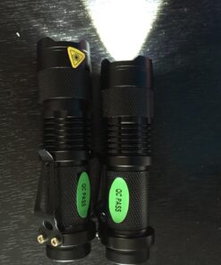 HAUSBELL A300 Rechargeable flashlights 20000 Lumens Super Bright Zoomable Waterproof Tactical Camping LED Flashlight with 5 Modes (Battery exclude) A300 1PACK 34 71HtH7sYG3L