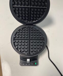 Cuisinart WMR-CAP2 Round Classic Waffle Maker, Brushed Stainless,Silver 60 71HtIlyFP9L