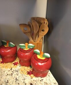 Oceanstar Bamboo Cooking Utensil Set, 12 Inch, Natural 17 71HtnS8UtL