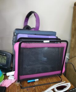 Rolodex 22141 Mesh Stacking Sorter Five Sections Metal 8 1/4 x 14 3/8 x 7 7/8 Black 29 71HtnnI9v L