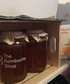 The Kombucha Shop Organic Kombucha Starter Kit - 1 Gallon Brewing Kit Includes All The Essentials Required for Brewing Kombucha At Home Regular 62 71Hu8VfTjlL