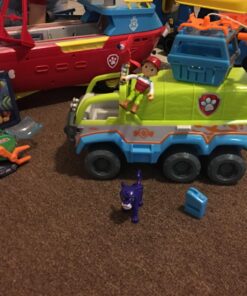 Paw Patrol Jungle Rescue PAW-Terrain Vehicle with Ryder and Animal Action Figures and Lights and Sounds (Amazon Exclusive) Kids Toys for Ages 3 and up Ryder Paw-terrain Vehicle 26 71HuK5E vZL